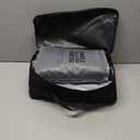 Outdoor Projector Screen with Stand: LEORFI 120 inch Black Backing Projection Screen Indoor - Upgraded Movie Screen 16:9 4K HD - Wrinkle-Free Lightweight Movie Screen with Carry Bag for Backyard Night