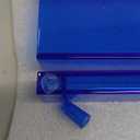 4Pack Mahjong Racks with PushersAcrylic Clear Mahjong Racks Acrylic Mahjong Rack with Pusher for Beginners(Dark Blue)