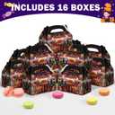 Maijoeyy 16 Pack Halloween Treat Boxes Horror Circus Halloween Goodie Boxes Scary Clown Trick or Treat Candy Boxes Classroom Exchange Party Favor Box Packs