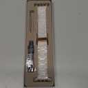 V-MORO Resin Band Compatible with Apple Watch Series 7/8/9/10/11 41mm/40mm/38mm/42mm Fashion Strap for iWatch Series 6/5/4/3/2/1/SE Lightweight Bracelet Wristband Replacement Women(Colorful Ivory White)