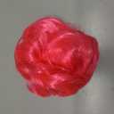 QTHQTFL 2pcs Messy Bun Hair Piece Scrunchie for Women Girls Elastic Rubber Band Curly Wavy Synthetic Hair Bun Extensions (Bright Pink)