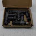 MELIFE 3PCS IP68 Waterproof Electrical Cable Connector, Outdoor 3 Pin T Shape Junction Box, Electrical Wire Connector for 5-9mm/9-12mm Wire Range