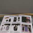 Artificial Topiary Cedar Trees 3ft, 2 pk - Outdoor Indoor Faux Pine Shrubs Plants, Realistic Fake Plants Front Porch Decor, Artificial Bushes Cypress for Home Front Door Offices (Black)