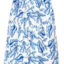 GRACE KARIN Womens Summer Floral Dresses 2026 Boho Maxi Dress Flowy Halter Sundress Casual Vacation Beach Clothes with Pocket (S)