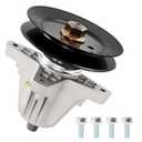Lawn Mower Deck Spindle Assembly Compatible with Cub Cadet XT1LT50 & TroyBilt Super Bronco 50 XP / 50K XP 50 Deck Replaces 61809255, 618P09255
