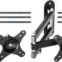 Suptek TV Wall Mount Swivel Tilt Rotation Full Motion Adjustable Articulating for Most 15-32 inch LED, LCD Monitor Wall Mount VESA 75,100, 2 Packs (MA2720-2) (Black)