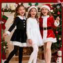 SUREPOCH Girls Fleece Lined Tights Thermal Warm Tights Footed for Winter Toddler Fleece Stockings for Kids 2t 4-6 7-8 10-12 (White)