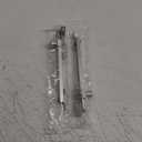 Window Hinges, Casement Window Stays, Casement Window Stopper, Casement Window Brace, Casement Window Lock, Flat Fixed Base, Sprayed Silver Style, 04 Model, 6 Fixed Slots, 1 Pair