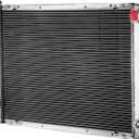 3 Rows Aluminum Radiator For 1980-1984 Ford F150 F250 F350 Bronco 5.0L 5.8L 7.5L V8, Radiator For 1980 1981 1982 1983 1984 F150 F250 F350 Bronco Radiator, All Aluminum Radiator