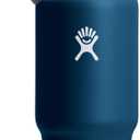 Hydro Flask Travel Water Bottle - Insulated Stainless Steel - Wide Straw Lid, Non Spill, Leakproof in 32 Oz Indigo Blue