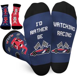 FOURSTUFF Ski, Cycling, Basketball, Golf, Pickleball, Softball, Volleyball, Wrestling, Soccer - Sports Socks for Women Men ( One Size )
