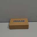 MIULEE Decorative Linen Check Throw Pillow Covers Neutral Farmhouse Vintage Pillow Covers 18x18 Set of 2 Boho Modern Home Decor for Sofa Couch Bedroom Cushion Blue