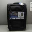 Travelpro Maxlite 5 Softside Expandable Luggage with 4 Spinner Wheels, Lightweight Suitcase, Men and Women, Black, Checked-Large 29-Inch