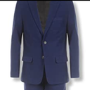 Calvin Klein Boys' Formal Suit Set, Includes Single Breasted Jacket, Infinity Blue, Size 14