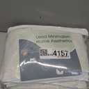 Guken Cream Linen Blackout Curtains 84 Inch Length 2 Panels Set for Living Room Bedroom Back Tab Thermal Insulated 100% Black Out Linen Drapes Room Darkening Window Curtains Ivory Natural