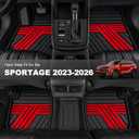 TTX LIGHTING Rubber Floor Mats for Kia Sportage 2023-2026