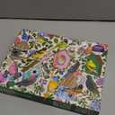 Galison Birdhouse Lane  1000 Piece Jigsaw Puzzle Featuring Beautiful Artwork of Birds and Birdhouses
