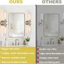 Wall Sconces Set of Two, Hardwired Brushed Nickel Bathroom Sconces Wall Lighting with Clear Glass, Modern Sconces Wall Decor Set of 2 Bathroom Light Fixtures for Mirror Hallway (Bulbs Not Included)