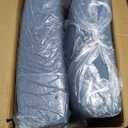 Phoenix Home Accent Chair Mid-Century Modern Chair Upholstered Lounge Arm Chair with Wood Frame & Soft Cushion for Living Room, Reading Armchair for Bedroom, Blue, Pack of 1