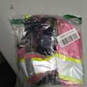 HoliSecure Safety Vest for women, Hi vis Reflective Lady Work vest With 9 Multi Pocket And Zipper(Pink+Black Medium) 