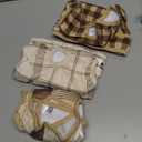 Pet Parents Washable Dog Diapers (3pack) + Extendrs of Durable Doggie Diapers, Premium Dog Diapers Female & Male (Large, Oxford) (Large (19-27"))