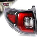 LED Tail Lights Assembly Compatible with 2013-2016 GMC Acadia Left Driver Side Replace 84051375 (Not Include Brake Bulb)