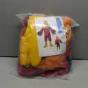 Seasons Deluxe Rooster Costume Adult, Funny Chicken Costume for Halloween Party, Red, One Size Fits Most