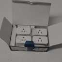 Linkind Matter Smart Plug, Work with Apple Home, Siri, Alexa, Google, SmartThings, Smart Outlet 15A/1800W Max, Smart Home Automation, APP Remote Control,Timer&Schedule, 2.4G Wi-Fi Only, 4 Pack