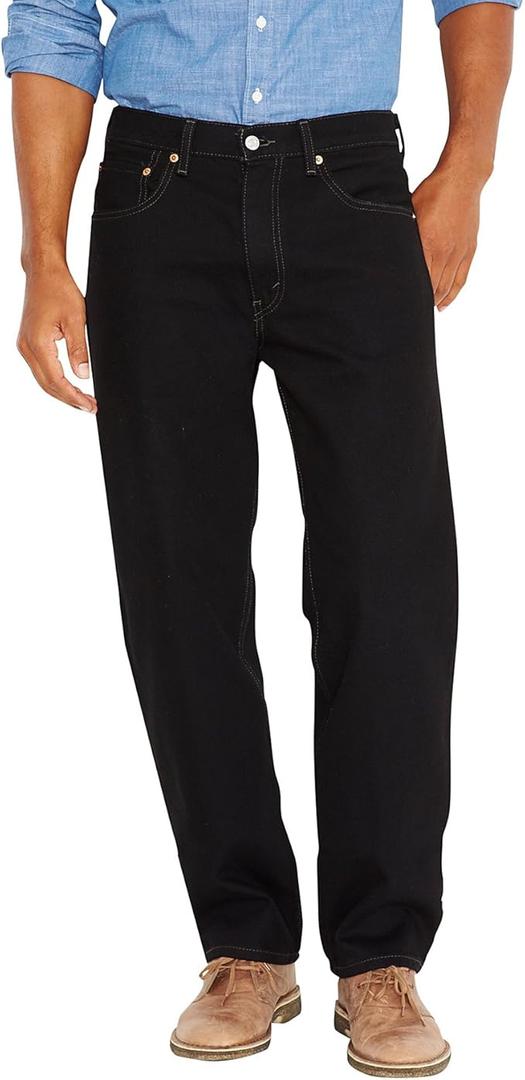 Levi's Mens 550 Relaxed Fit Jeans W32L30 Black