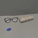 Gaoye Blue Light Blocking Glasses Women/Men, Fashion Round Cateye Frame UV Ray Filter Computer Gaming Glasses (*1-light Black Frame/Transparent Lens)
