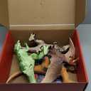 JOYIN Big Dinosaur Toys for Toddlers, 6 Piece Large Soft Dinosaur Figures with an Educational Book, Jumbo Realistic Toys for Boys and Girls Gift, Birthday Easter Gifts for Kids Ages 1 2 3 4 5