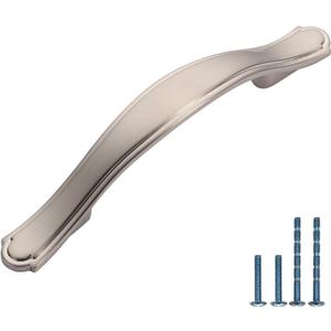 AOOTOCH 10 Pack Brushed Satin Nickel Kitchen Cabinet Handles Cabinet Pulls 3 inch Hole Center Cabinet Hardware Drawer Handles for Cabinet Dresser and Cupboard AT2792BSN
