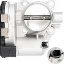 Electronic Throttle Body Compatible with Ford Escape L4 1.6L 2013-2016, Fiesta 2011-2019, Fusion 13-2014, Transit Connect 14-16, for S20169 7S7Z-9E926-A BE8Z-9E926-B