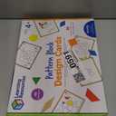 Learning Resources Pattern Block Design Cards, Color Recognition, STEM Toy, Ages 4+