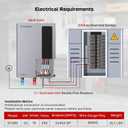 ThermoMate 18kW Tankless Water Heater Electric Max 4.4 GPM ETL Certified