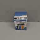 Large Pill Dispenser to Store 7 Various Supplements - Pill Organizer & Supplement Organizer for Travel, Anti-Mixing Design, with Strap & 20 Sticky Labels (Blue)