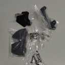 Key Lockable 2 Sided Gate Latch Key,Self Locking Gate Latch Gate Fence Lock for Outdoor Gates,Locking Gate Door Lock Fence Latch Gate Hardware for Metal,Wood,Vinyl Fence,Black Finish