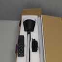 Keepsmile Smart RGB LED Corner Floor Lamp,Bright Tall Standing Lamps with APP and Remote,Modern Floor Lamp with Music Sync and 16 Million Colors, Ambient Lighting for Living Room Matte Black 2 Pack