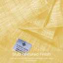Set of 6 Dinner Napkins 100% Cotton - Soft Durable Reusable - Perfect for Dining Weddings Parties Holidays Christmas and Everyday Use Table Napkins - 18x18 Inch Cotton Napkins Yellow