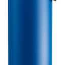 POWCAN 40 oz Insulated Water Bottle with 2-in-1 Straw and Spout Lid, Keep Cold 24H, Leak-Proof, BPA-Free, Double Wall Stainless Steel Water Bottle for Sports, Gym, Travel, and School (Pacific Ocean)