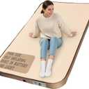 Oaktiv Self-Inflating Camping Sleeping Pad 4" Wandermate Memory Foam Air Mattress for Backpacking, Car Camping & Tents, Compact and Durable, Twin Pro