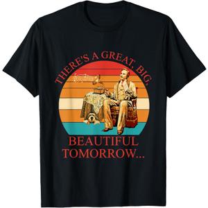 There's A Great, Big, Beautiful Tomorrow Vintage T-Shirt, Large