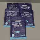 XL 100PCS Toilet Seat Covers Disposable - Flushable Paper Toilet Seat Cover is Travel Accessories, Travel Essentials for Public Restrooms, Airplane, Campin