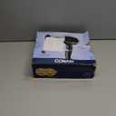 Conair Hair Dryer, 1875W Full-Size Hair Dryer with Ionic Conditioning, Blow Dryer, Tourmaline Ceramic Technology for Quick Drying, Black/Chrome