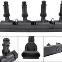 D521C 55579072 Ignition Coil Pack Compatible with 2011-2020 GM Chevy Buick Cruze Sonic Trax Volt Encore Cadillac ELR L4 1.4L 25198623 25195107