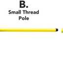 FURemover Sweep Pet Hair Rubber Broom with Carpet Rake and Squeegee, Ideal for Tile, Carpet and Hardwood, Disassembles for Easy Storage