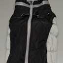 FUAMEY Dog Coat for Medium Dogs,Waterproof Dog Winter Jacket with Harness Built in Puppy Cold Weather Coats Reflective Pet Vest with Zipper Warm Fleece Dogs Snowsuit Windproof Black M (M(chest:21in))