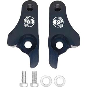 2'' Lowering Kit for 2002-2025 Harley/Road Glide/Street Glide/Road King/Electra Glide/CVO Limited/Ultra Classic/Touring Models (2'' Inch Lowering Kit-Black)