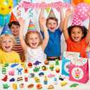 HINZER 100 Pack Animal Erasers for Kids Bulk Pull Apart 3D Puzzle Erasers Classroom Rewards and Prizes Class Treasure Box Kids Party Favors Back to School Supplies
