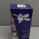 Socket Breeze Socket Fan Light with Remote Control, Portable Small Ceiling Fans with Lights for Bedroom, Kitchen, Living Room, with Dimming Function, 1000 Lumens, Screws into E26/E27 (20.47 inches)